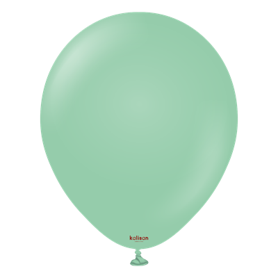  Pastel Mint Yeşili Lateks Balon 12 inç 