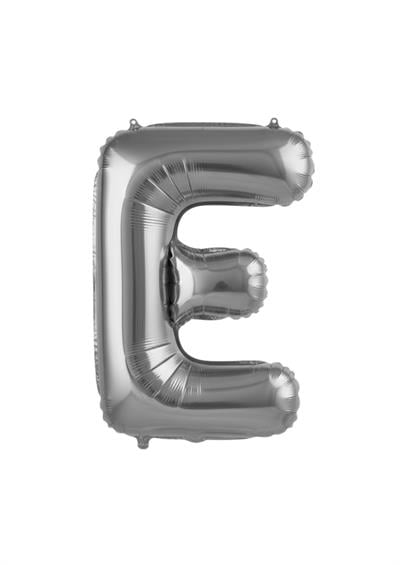 Harf Folyo Balon E Harfi Gümüş 40'' / 100 cm
