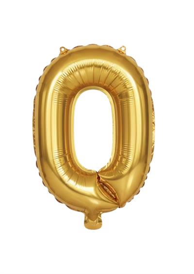 Harf Folyo Balon O Harfi Gold 40'' / 100 cm