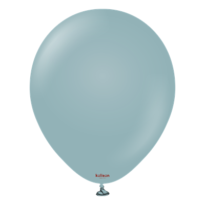 Kalisan Retro Fırtına Mavisi Lateks Balon 12 İnç