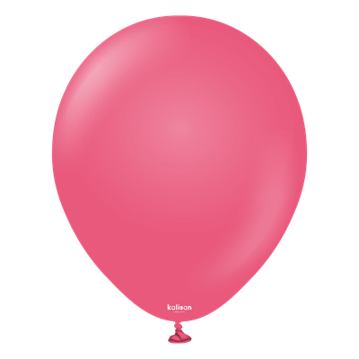 Pastel Koyu Pembe Lateks Balon 12 inç