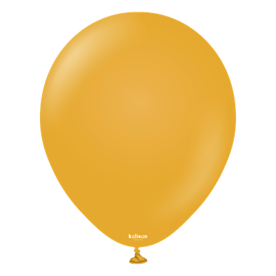 Retro Zerdeçal Lateks Balon 12 inç 