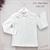 İVVEN'S KIDS UZUN KOL KIZ POLO YAKA OKULLUK T-SHIRT 174