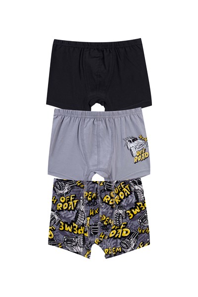ERKEK ÇOCUK-ÇAMAŞIR - 3LÜ BOXER