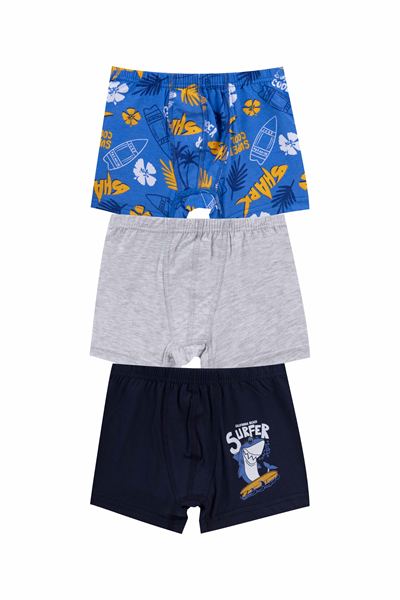 ERKEK ÇOCUK-ÇAMAŞIR - 3LÜ BOXER