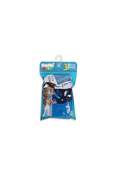 ERKEK ÇOCUK-ÇAMAŞIR - 3LÜ BOXER