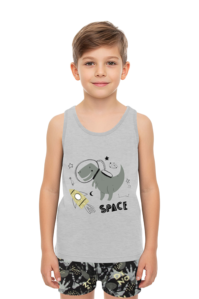 ERKEK ÇOCUK-ÇAMAŞIR - ATLET BOXER TAKIM