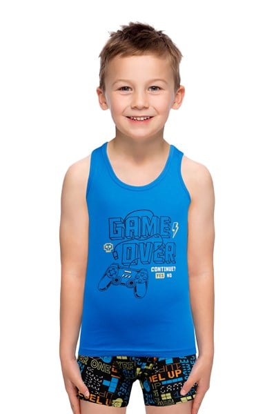 ERKEK ÇOCUK-ÇAMAŞIR - ATLET BOXER TAKIM