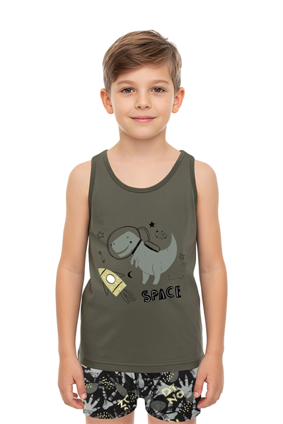 ERKEK ÇOCUK-ÇAMAŞIR - ATLET BOXER TAKIM