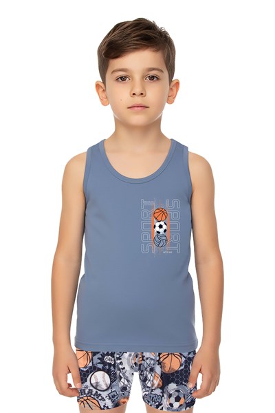 ERKEK ÇOCUK-ÇAMAŞIR - ATLET BOXER TAKIM