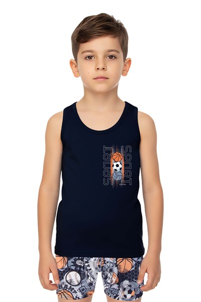 ERKEK ÇOCUK-ÇAMAŞIR - ATLET BOXER TAKIM