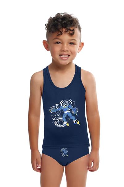 Boys Underwear Tank Slip Set