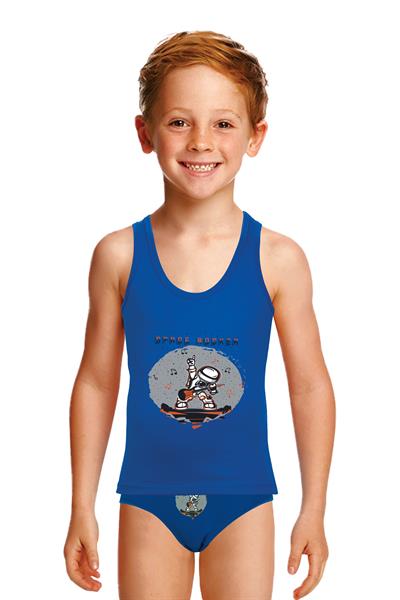Boys Underwear Tank Slip Set