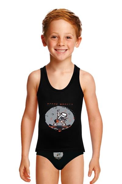 Boys Underwear Tank Slip Set
