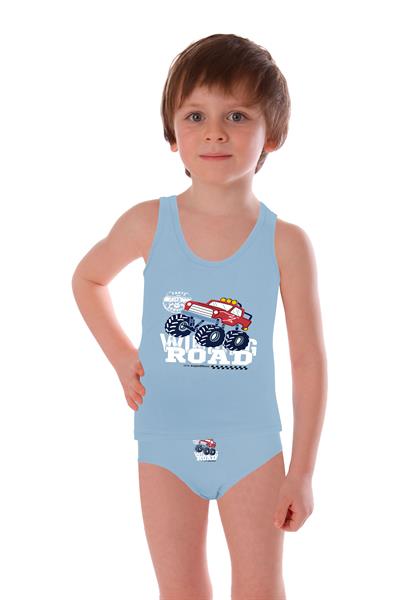 Boys Underwear Tank Slip Set