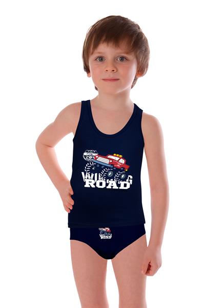 Boys Underwear Tank Slip Set