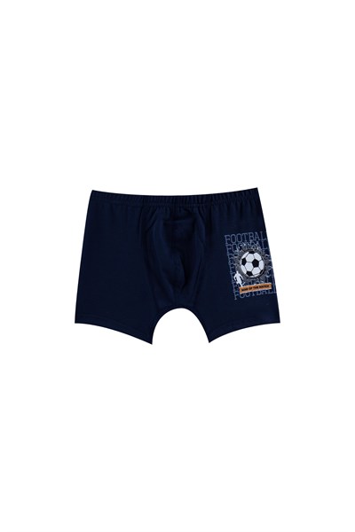 ERKEK ÇOCUK - Pamuklu Renkli Baskılı BOXER 10lu  paket