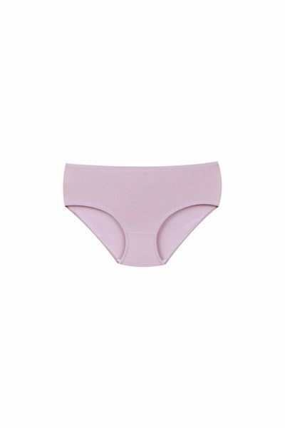 KADIN ÇAMAŞIR - Pamuklu Renkli Havlu Ağlı Yuksek Bel BIKINI 6lı Paket
