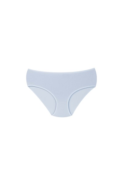 KADIN ÇAMAŞIR - Pamuklu Renkli Yüksek Bel  BIKINI 6lı  Paket