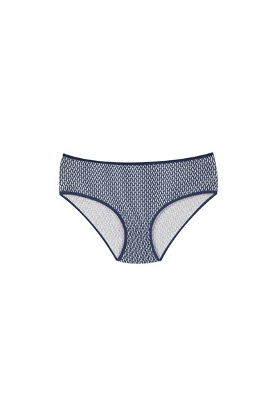 KADIN ÇAMAŞIR - Pamuklu Renkli Yüksek Bel  BIKINI 6lı  Paket
