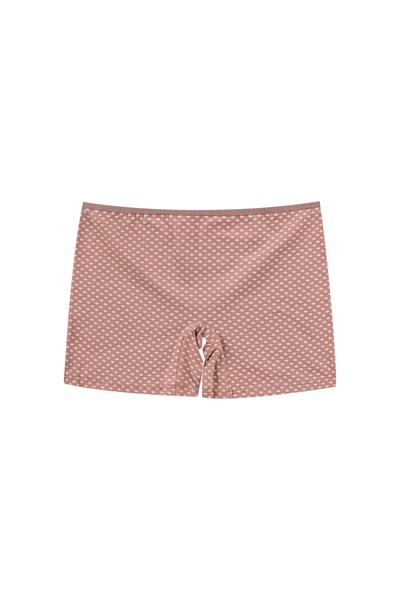 KADIN ÇAMAŞIR - Pamuklu Renkli BOXER 10lui Paket