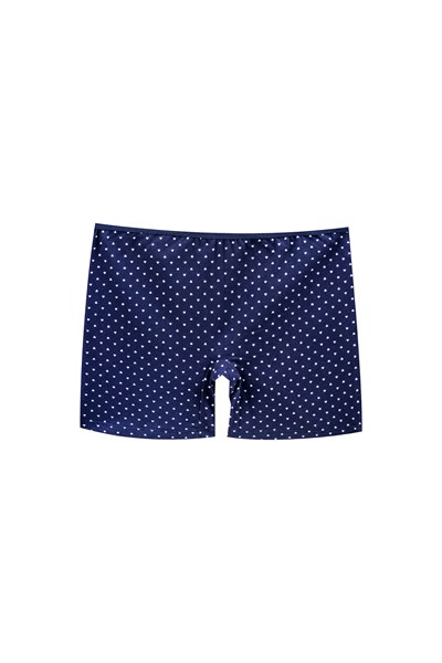 KADIN ÇAMAŞIR - Pamuklu Renkli BOXER 10lui Paket