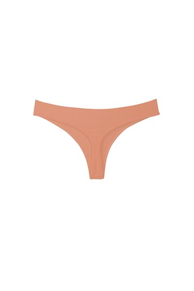 KADIN ÇAMAŞIR - Pamuklu Renkli  Normal Bel TANGA 10lu Paket