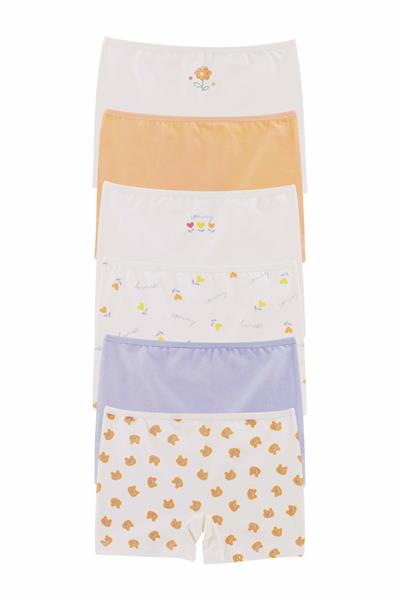 KIZ ÇOCUK-ÇAMAŞIR - 6LI BOXER