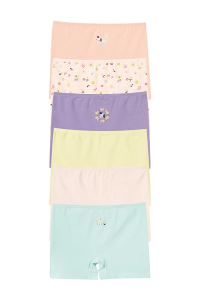 KIZ ÇOCUK-ÇAMAŞIR - 6LI BOXER