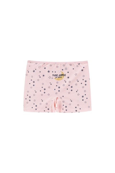 KIZ ÇOCUK - Pamuklu  Renkli BOXER 10lu paket