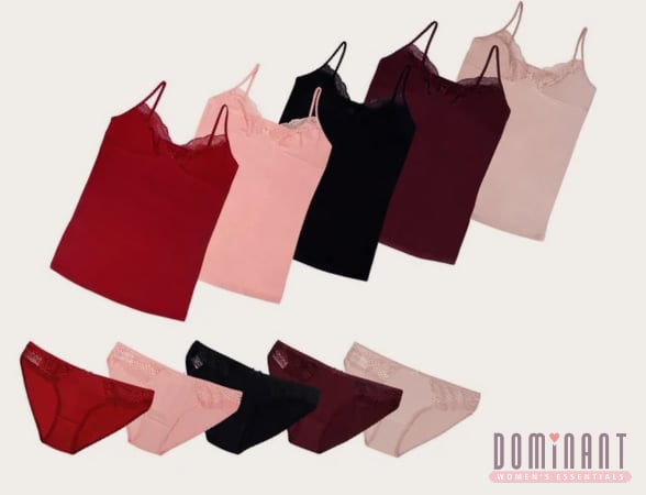 Wholesale Women’s Undershirt & Panty Sets