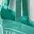 Fabric bag DM size 40x35 cm, turquoise  Fun