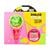 Set 257 (ice cream washcloth rose/green + g.d.d.earth.fl 300 ml)box