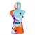 Set 273 (Robe + towel orange-violet stain pattern) box