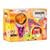 Set 314 (ice cream washcloth orange/violet+g.d.d. Red. Orange 300 ml) box