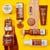 Shampoo nutrition and restoration ((Mulatto-chocolate)) 350 ml bottle.