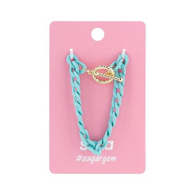 Bracelet BLUE CHAIN ​​ sugargem
