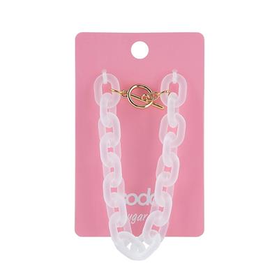 Bracelet TRANSPARENT CHAIN ​​ sugargem