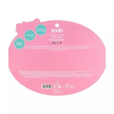 Cosmetic headband for hair RELAX-A-THON  cuteadventure