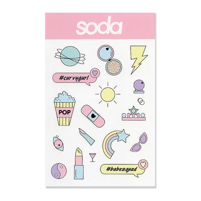 Decorative stickers SODA 2