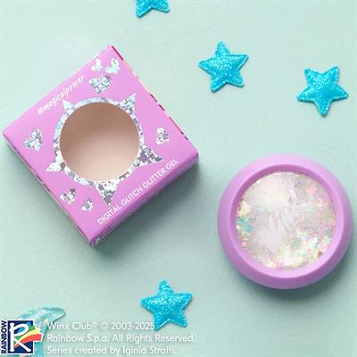 DIGITAL GLITCH GLITTER GEL  magicalpower 001  Zenith