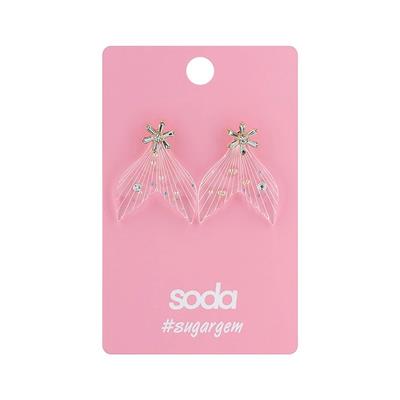 Earrings MERMAID TAIL  sugargem