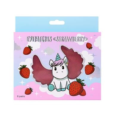 Eyepatches  STRAWBERRY , 6 pairs