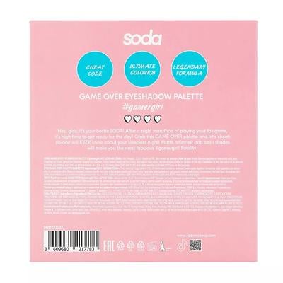 Eyeshadow palette GAME OVER  gamergirl 002  DREAM TEAM