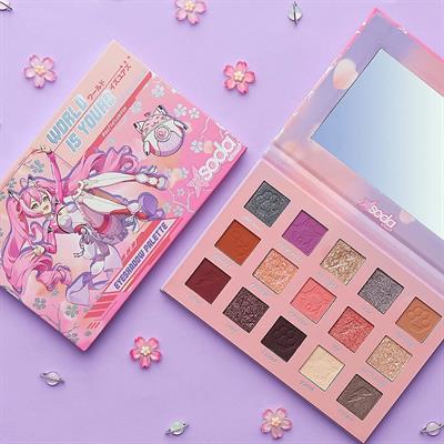 Eyeshadow palette WORLD IS YOURS  softdivalution 21g