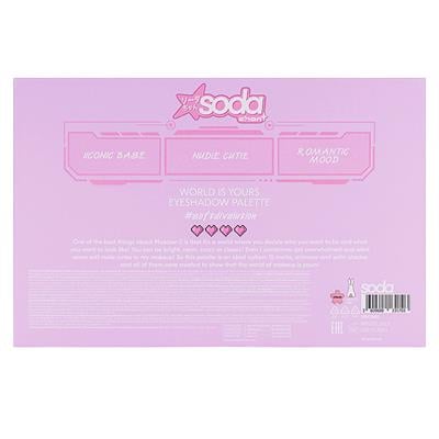 Eyeshadow palette WORLD IS YOURS  softdivalution 21g