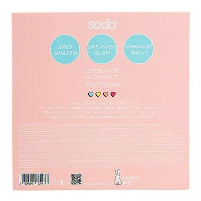 Face palette COFFEE MAGIC  coffeetime 002 16g