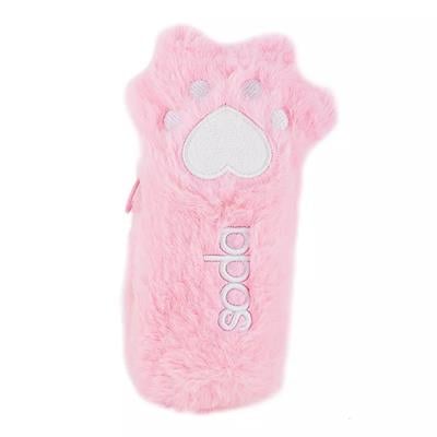 Fluffy cosmetic bag  PAW   cutesupremacy