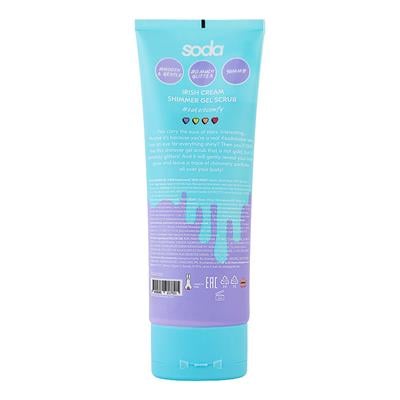 Gel scrub  takeitcomfy  IRISH CREAM , 200 ml
