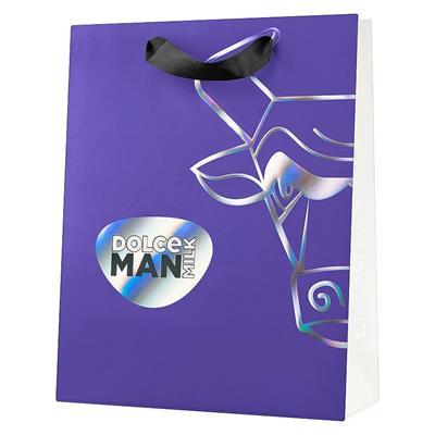 Gift bag DOLCE MILK 20, 32*26*10 cm purple